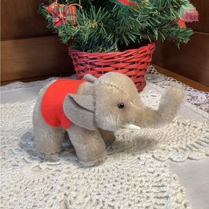 Vintage Steiff Mohair Elephant